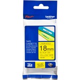 Brother TZE-641 nastro per etichettatrice Nero su giallo, Nastro di scrittura Nero su giallo, TZe, Giallo, Filippine, 5 anno/i, 1,8 cm