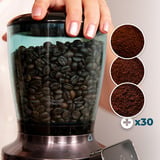 Cecotec SteelMill Touch, Coffee Mill accaio/Nero