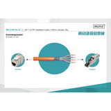 Digitus Cavo di posa professionale Cat.7 S/FTP simplex, B2ca arancione 