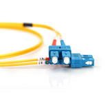 Digitus Cavo patch LWL, duplex, connettore SC > SC, monomodale OS2 giallo