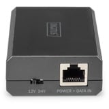 Digitus Splitter PoE Ethernet Gigabit, 802.3bt, 51 Watt Nero