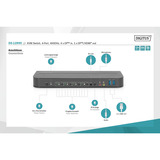 Digitus Switch KVM DisplayPort 4 porte 