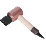 Dyson Supersonic Nural Straight + Wavy Ceramic Pink/Roségold, Asciugacapelli crema/Oro rosè