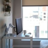 Ergotron LX Braccio per Monitor, Base per monitor bianco