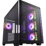FSP M580-BA Midi Tower Nero, Chassis Tower Nero, Midi Tower, PC, Nero, ATX, micro ATX, Mini-ITX, Vetro, SPCC, Gaming