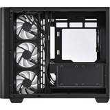 FSP M580-BA Midi Tower Nero, Chassis Tower Nero, Midi Tower, PC, Nero, ATX, micro ATX, Mini-ITX, Vetro, SPCC, Gaming
