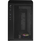 FSP M580-BA Midi Tower Nero, Chassis Tower Nero, Midi Tower, PC, Nero, ATX, micro ATX, Mini-ITX, Vetro, SPCC, Gaming