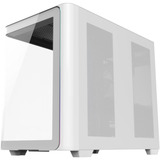 FSP M580-WP Midi Tower Bianco, Chassis Tower bianco, Midi Tower, PC, Bianco, ATX, micro ATX, Mini-ITX, Vetro, SPCC, 16 cm