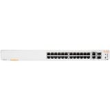 Hewlett Packard Enterprise Aruba Instant On 1960 24G 2XGT 2SFP+ Gestito L2+ Gigabit Ethernet (10/100/1000) 1U Bianco, Interruttore a Hewlett Packard Enterprise company Aruba Instant On 1960 24G 2XGT 2SFP+, Gestito, L2+, Gigabit Ethernet (10/100/1000), Full duplex, Montaggio rack, 1U