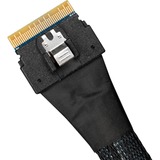 Icy Dock Cavo SlimSAS x8 SFF-8654 > 2x OCuLink x4 SFF-8611 Nero