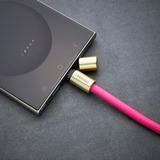 Intenso Cordino per cellulare e cavo di ricarica/dati neon-rosa