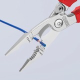 KNIPEX 13 96 200 pinza Pinze a becco lungo Pinze a becco lungo, Acciaio, Plastica, Rosso/Arancione, 20 cm, 280 g