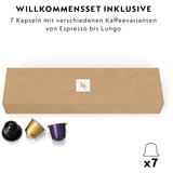 Krups Nespresso Essenza Mini, Macchina a capsula Nero, Macchina per caffè a capsule, 0,6 L, Capsule caffè, 1310 W, Nero