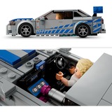 LEGO Speed Champions 76917 2 Fast 2 Furious Nissan Skyline GT-R (R34) Macchina Giocattolo da Collezione 2023, Giochi per Bambini, Giochi di costruzione Giochi per Bambini, Set da costruzione, 9 anno/i, Plastica, 319 pz, 349 g