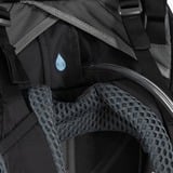 Osprey Kestrel 68, Zaino Nero