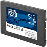 Patriot P220 512 GB, Disco a stato solido Nero
