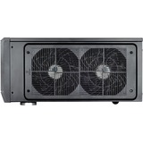 SilverStone GD10 HTPC Nero, Case HTPC Nero, HTPC, PC, Nero, ATX, CEB, uATX, Alluminio, Plastica, Acciaio, Lato