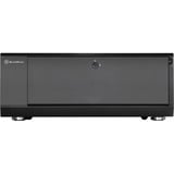 SilverStone GD10 HTPC Nero, Case HTPC Nero, HTPC, PC, Nero, ATX, CEB, uATX, Alluminio, Plastica, Acciaio, Lato