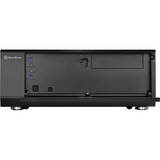 SilverStone GD10 HTPC Nero, Case HTPC Nero, HTPC, PC, Nero, ATX, CEB, uATX, Alluminio, Plastica, Acciaio, Lato