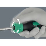 Wera Kraftform Kompakt 20 RA-R con borsa, Set di bit Nero/Verde