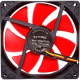 Xilence XPF92.R Case per computer Ventilatore 9,2 cm Nero, Rosso, Ventola Nero/Rosso, Ventilatore, 9,2 cm, 1500 Giri/min, 21 dB, 27,45 pdc/min, Nero, Rosso