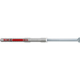 fischer Tassello a gambo lungo DuoXpand 8x100 T grigio chiaro/Rosso