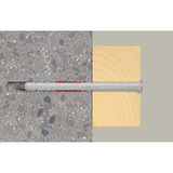 fischer Tassello a gambo lungo DuoXpand 8x100 T grigio chiaro/Rosso