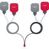 Beurer Digital TENS/EMS EM 59 Heat, Dispositivo di massaggio Nero/Rosso