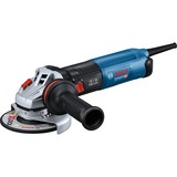 Bosch GWS 17-125 S INOX smerigliatrice angolare 12,5 cm 7800 Giri/min 1700 W 2,2 kg blu/Nero, 7800 Giri/min, 12,5 cm, AC, 2,2 kg, Motore senza spazzole