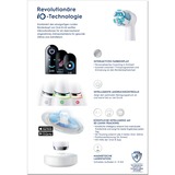 Braun iO 9N Adulto Spazzolino a vibrazione Bianco, Spazzolino da denti elettrico bianco, Adulto, Spazzolino a vibrazione, Cura quotidiana, Cura gum, Intenso, Sensibile, Super sensitive, Tongue care, Sbiancante, Bianco, Bianco, Rotondo