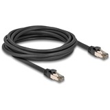 DeLOCK Cavo di rete RJ-45 Cat.6a U/FTP ultra flessibile Nero