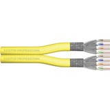 Digitus Cavo di posa professionale Cat.7a S/FTP duplex giallo