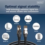 Digitus Cavo patch Cat 8.1 S-FTP 5 metri Nero