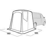 Easy Camp Tenda posteriore Krossbu grigio