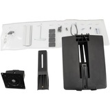 Ergotron Kit di conversione WorkFit da monitor e laptop a doppio display, Supporto Nero