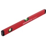 GEDORE Livella Red in alluminio, 60 cm, 2 bolle, Livelle rosso