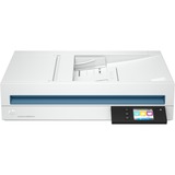 HP ScanJet Pro N4600 fnw1 Scanner piano 1200 x 1200 DPI A5 Bianco bianco, 216 x 356 mm, 1200 x 1200 DPI, 40 ppm, 40 ppm, 80 ipm (pollice al minuto), 80 ipm (pollice al minuto)