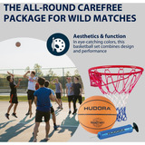 HUDORA Basketball Set Slam It, Canestro da basket 