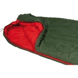 High Peak Sacco a pelo a mummia Pak 1000 ECO verde scuro/Rosso