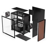 Krux Palum, Chassis Tower Nero/legno