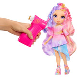 MGA Entertainment Rainbow High Air Brush & Create Fashion Dolls - Purple Eyes, Bambola Rainbow High Air Brush & Create Fashion Dolls - Purple Eyes, Bambola alla moda, Femmina, 4 anno/i, Bambino/Bambina, Multicolore