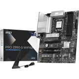 MSI PRO Z890-S WIFI6E, Scheda madre Nero/Argento