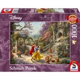 Schmidt Spiele Thomas Kinkade Studios: Painter of Light - Disney Biancaneve - Danza con il Principe, Puzzle 
