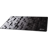 Sharkoon SKILLER SGP30 Tappetino per mouse per gioco da computer Nero, Grigio, Gioco mouse pad grigio chiaro/grigio scuro, Nero, Grigio, Fantasia, Gomma, Tessile, Barra appoggiaferro antiscivolo, Tappetino per mouse per gioco da computer