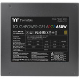 Thermaltake PS-TPD-0650F3FAGE-1 alimentatore per computer 650 W 20-pin ATX ATX Nero, Alimentatore PC Nero, 650 W, 100 - 240 V, 780 W, 50/60 Hz, 10 A, Attivo