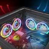 Thermaltake SWAFAN 14 RGB 140x140x25, Ventola Nero