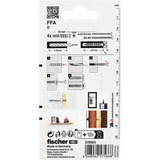 fischer Tassello per calcestruzzo cellulare FFA 8 grigio chiaro