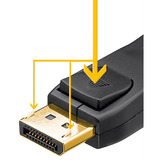 goobay Cavo DisplayPort maschio > DisplayPort maschio, 8K / 120Hz Nero