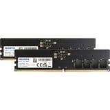 ADATA AD5U480032G-DT memoria 64 GB 2 x 32 GB DDR5 288-pin DIMM Data Integrity Check (verifica integrità dati) Nero, 64 GB, 2 x 32 GB, DDR5, 4800 MHz, 288-pin DIMM