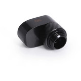 Alphacool Gocciolatoio 16mm raccordo girevole G1/4 maschio a G1/4 femmina, Connessione Nero